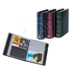 Leuchtturm Blauw Ansichtkaartalbum CL met 50 transparante hoezen A6 -Tweedehands-