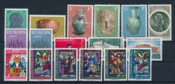 Luxemburg 1972 Complete jaargang postzegels postfris
