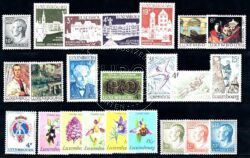 Luxemburgo 1975 Volume completo de selos MNH