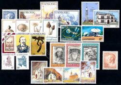 Luxemburg 1991 Complete jaargang postzegels postfris