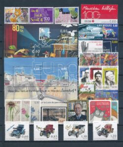 Luxemburg 2014 Complete jaargang postzegels postfris