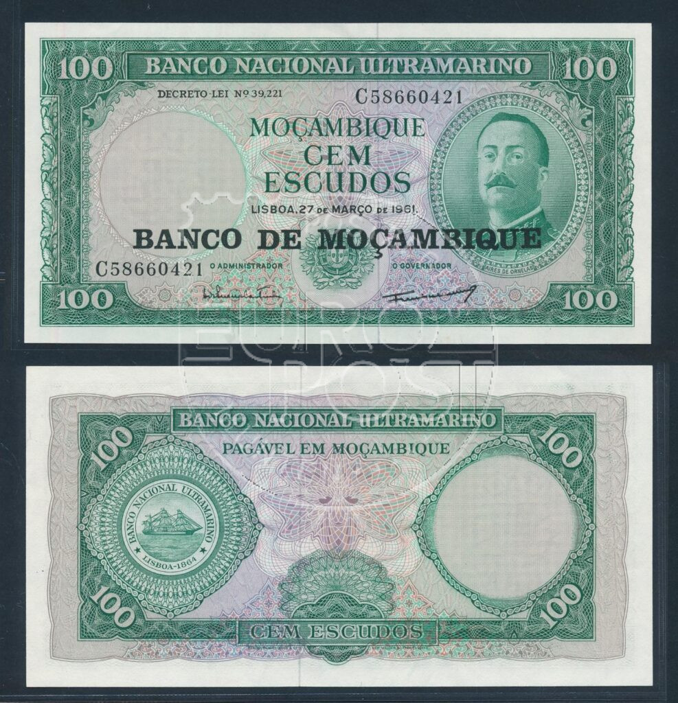 Mozambique  1976 1000 Escudos bankbiljet UNC