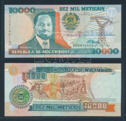 Mozambique 1991 10.000 Meticais bankbiljet UNC