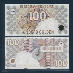 Nederland 1992 100 Gulden Steenuil Bankbiljet 124-2a UNC