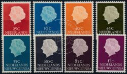 Nederlands-Nieuw-Guinea 1954 Koningin Juliana NVPH 30-37 Postfris