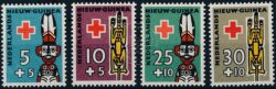 Nederlands-Nieuw-Guinea 1958 Rode Kruiszegels NVPH 49-52 Postfris
