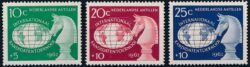 Nederlandse Antillen 1962 Internationaal schaaktoernooi NVPH 330-332 Postfris