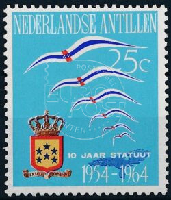 Nederlandse Antillen 1964 10 jaar Statuut voor het koninkrijk NVPH 352 Postfris