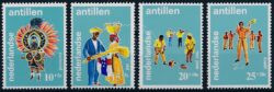 Antilles néerlandaises 1969 Folklore NVPH 410-413 MNH