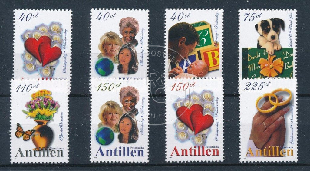 Nederlandse Antillen 2000 Zegels voor bijzondere gelegenheden NVPH 1298-1305 Postfris