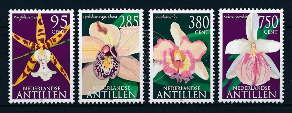 Nederlandse Antillen 2002 Flora NVPH 1402-1405 Postfris