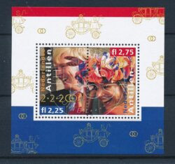 Nederlandse Antillen 2002 Koninklijk huwelijk Blok NVPH 1378 Postfris