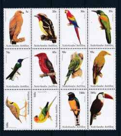 Nederlandse Antillen 2002 Vogels NVPH 1412-1423 Postfris