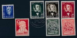 Noorwegen 1945 Complete jaargang postzegels postfris