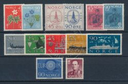 Norwegen 1960 Kompletter Briefmarkenband postfrisch