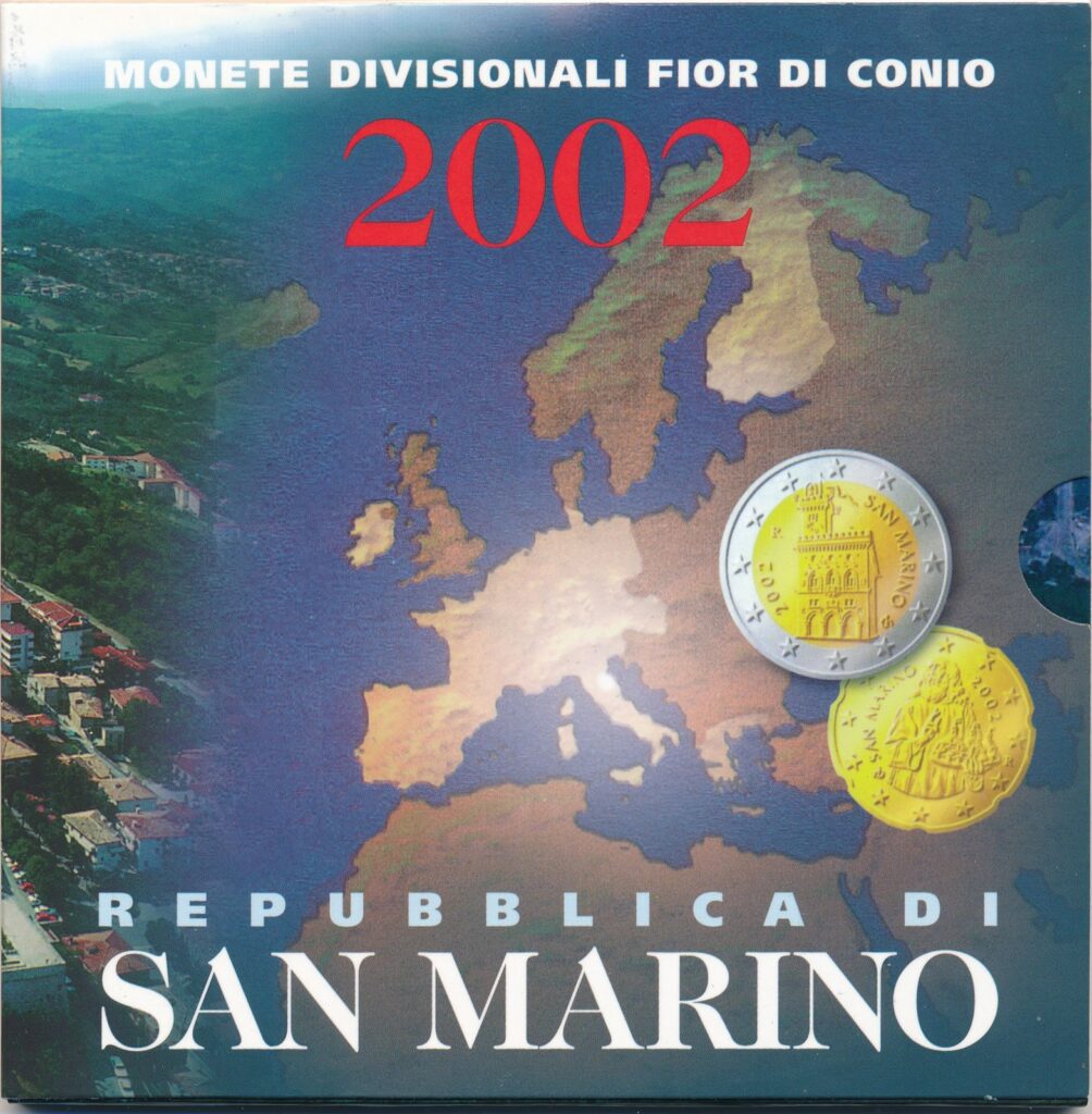 Saint-Marin 2002 BU Annuel Set