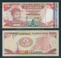 Swaziland 1995 50 Emalangeni Bankbiljet UNC