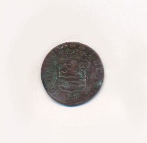 Zeeland 1796 Duit Zeer Fraai-