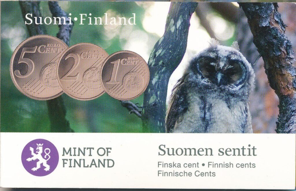 Finnland 2011 Minimünzensatz 1