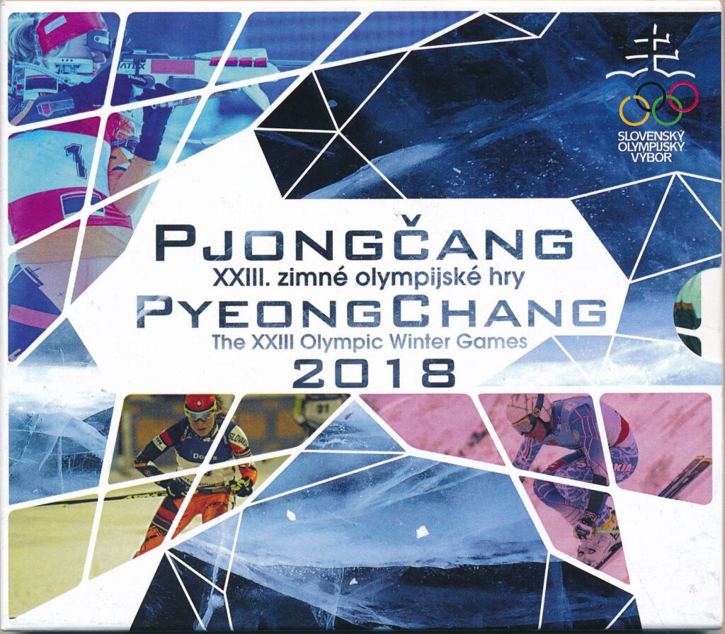 Słowacja 2018 XXIII Zimowe Igrzyska Olimpijskie PyeongChang BU zestaw roku